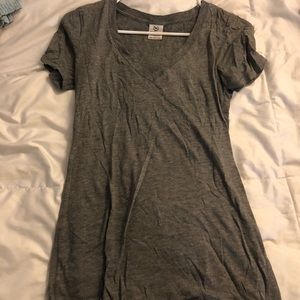 Grey V-Neck